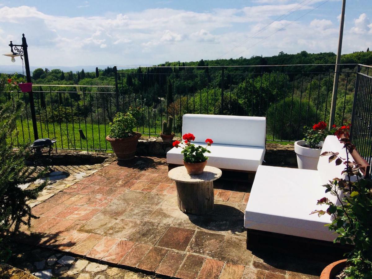 Salto Di Gatto Villa Castellina in Chianti Kültér fotó